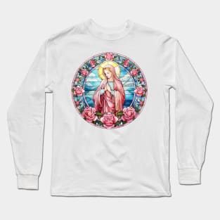 Nuestra Senora La Virgen Maria Long Sleeve T-Shirt